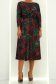 Rochie din jersey imprimata midi in clos - StarShinerS 4 - StarShinerS.ro