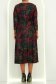 Rochie din jersey imprimata midi in clos - StarShinerS 5 - StarShinerS.ro