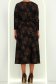 Rochie din jersey neagra midi in clos - StarShinerS 5 - StarShinerS.ro