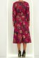 Rochie din jersey visinie midi in clos - StarShinerS 5 - StarShinerS.ro