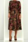 Rochie din jersey neagra midi in clos - StarShinerS 3 - StarShinerS.ro