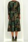 Rochie din jersey verde midi in clos - StarShinerS 4 - StarShinerS.ro