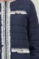 Geaca din fas bleumarin cu un croi cambrat si detalii decorative 3 - StarShinerS.ro