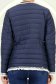 Geaca din fas bleumarin cu un croi cambrat si detalii decorative 5 - StarShinerS.ro
