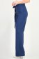 Pantaloni bleumarin cu dungi cu un croi drept si cordon detasabil- StarShinerS 4 - StarShinerS.ro