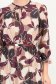 Rochie din voal visinie midi in clos cu elastic in talie si curea detasabila - StarShinerS 5 - StarShinerS.ro
