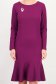 Rochie zmeura până la genunchi tip creion accesorizata cu brosa - StarShinerS 3 - StarShinerS.ro