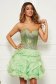 Sherri Hill green dress luxurious with a cleavage with sequin embellished details with push-up cups occasional 2 - StarShinerS.com