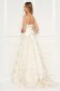 Sherri Hill luxurious white lace dress with crystal embellished details 4 - StarShinerS.com
