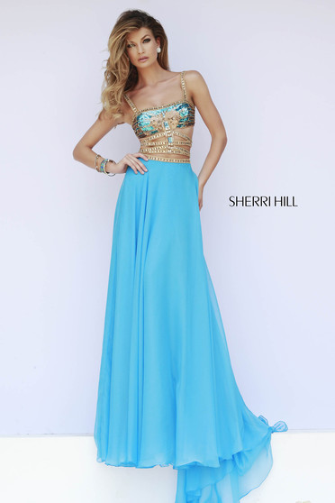 Sherri Hill 32134 Blue Dress