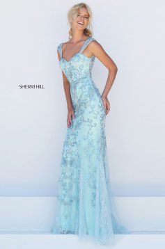 Sherri Hill 50276 Blue Dress