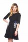 StarShinerS Mystic Line Special Black Embroidered Dress 1 - StarShinerS.com