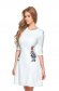 StarShinerS Mystic Line Special White Embroidered Dress 2 - StarShinerS.com
