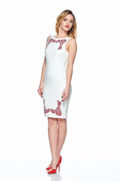 StarShinerS Mystic Line Fabulous Myth White Embroidered Dress