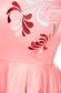 StarShinerS lightpink dress occasional midi asymmetrical cloche from satin with embroidery details 5 - StarShinerS.com