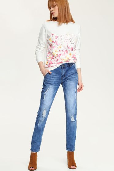 Blugi Top Secret BoyFriend Style Blue