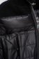 Geaca Artista neagra casual asimetrica din fas captusita pe interior 5 - StarShinerS.ro