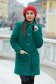 Palton LaDonna verde din lana cu buzunare 1 - StarShinerS.ro