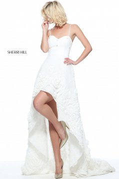 Sherri Hill 51153 White Dress