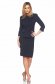 LaDonna darkblue office lady set with inside lining 1 - StarShinerS.com