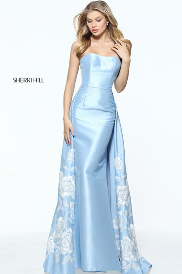 Rochie Sherri Hill 51038 LightBlue