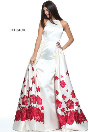 Rochie Sherri Hill 51193 White