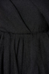 Rochie Ana Radu neagra de lux asimetrica pe umar captusita pe interior accesorizata cu cordon 4 - StarShinerS.ro
