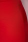 Fusta din stofa usor elastica rosie tip creion cu talie inalta si slit frontal - StarShinerS 4 - StarShinerS.ro