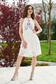 White StarShinerS embroidered laced cloche dress 2 - StarShinerS.com