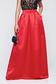 Cloche long Fofy red elegant skirt 2 - StarShinerS.com