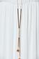 Rochie eleganta lunga alba accesorizata cu lantisor 4 - StarShinerS.ro