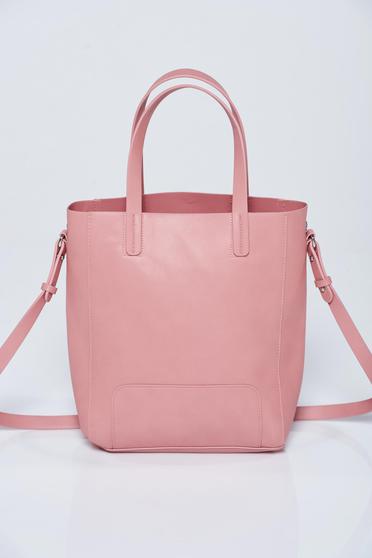 Top Secret rosa casual bag with medium handles