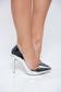 Elegant high heels silver stiletto shoes metallic aspect 1 - StarShinerS.com