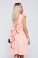 Rochie LaDonna rosa brodata din bumbac in clos 2 - StarShinerS.ro