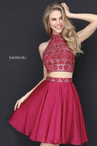 Rochie Sherri Hill 51297 Black