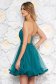 Ana Radu green occasional corset dress with push-up cups 3 - StarShinerS.com