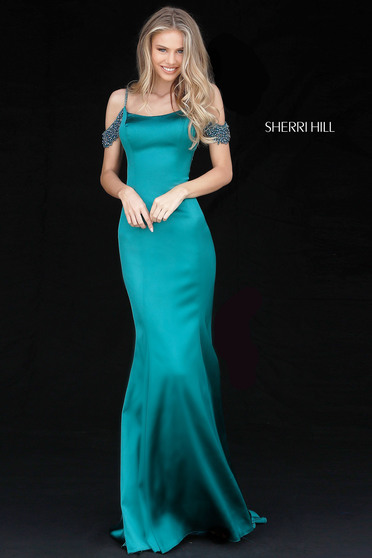 Rochie Sherri Hill 51541 Teal