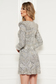 Sherri Hill silver dress luxurious with crystal embellished details with padded shoulders long sleeve 4 - StarShinerS.com