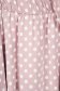 Lightpink dress cloche with elastic waist from satin midi - StarShinerS 5 - StarShinerS.com