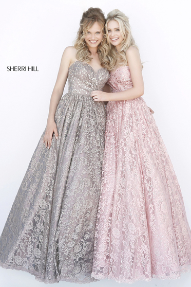 Rochie Sherri Hill 51574 Black