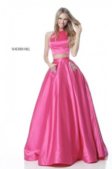 Rochie Sherri Hill 51587 Pink