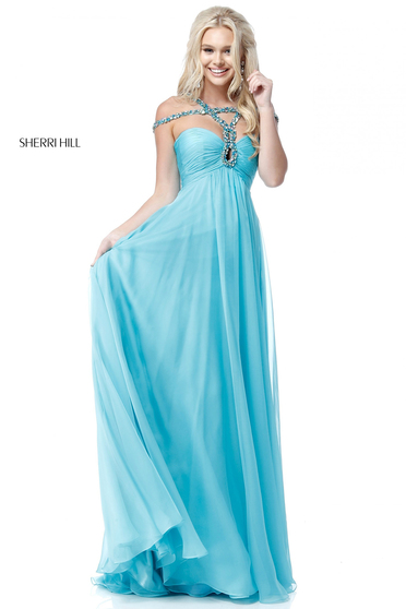 Rochie Sherri Hill 51639 Black
