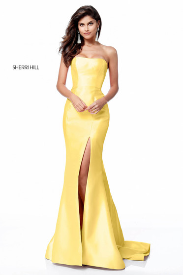 Rochie Sherri Hill 51671 Yellow