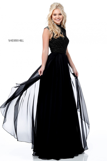 Rochie Sherri Hill 51687 Black