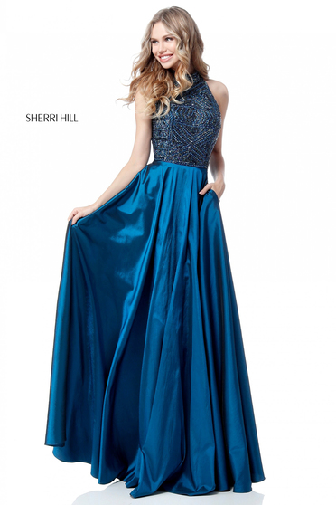 Rochie Sherri Hill 51690 Peacock