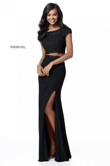 Rochie Sherri Hill 51691 Black