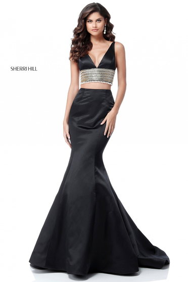 sherri hill black gown