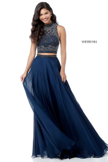 Rochie Sherri Hill 51724 Black