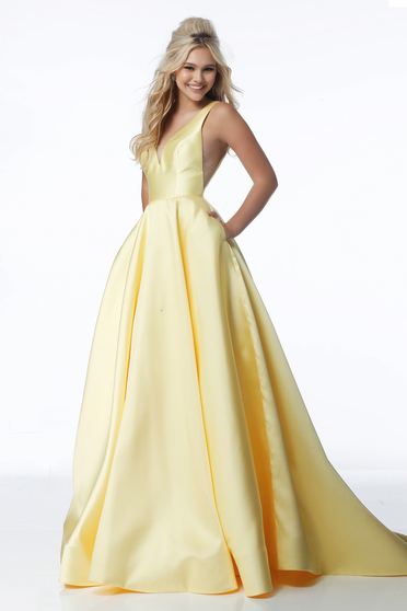 Rochie Sherri Hill 51856 Yellow