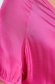 Pink t-shirt casual flared asymmetrical from satin fabric texture 5 - StarShinerS.com